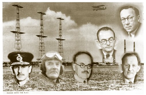 Early pioneers of radar in the UK.
